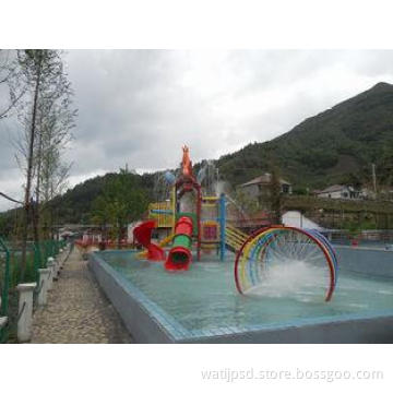 Waterfall Rainbow Gallery Kids Water Toys For Spray Park